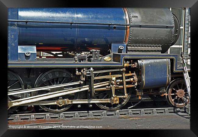 SDJR 7F Class No 88 West Somerset Railway Framed Print by William Kempster