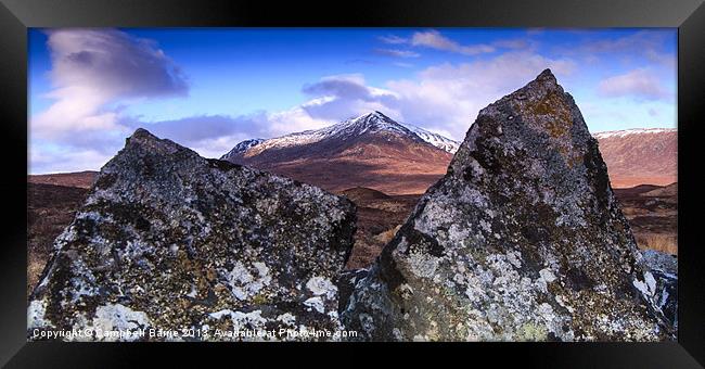 Leum Uilleum, Corrour Framed Print by Campbell Barrie