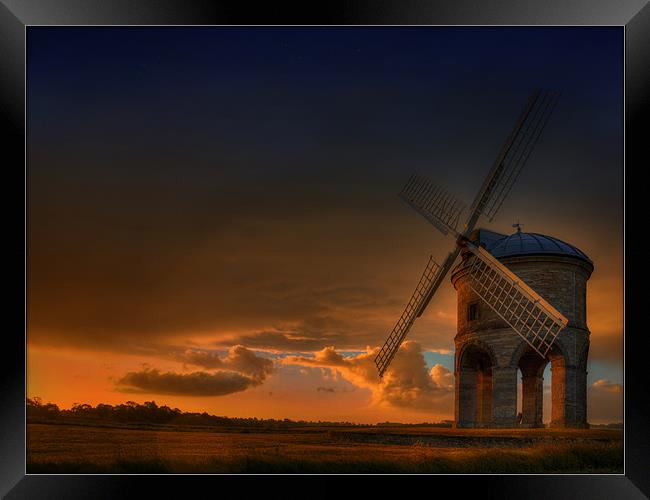 Chesterton Windmill Framed Print by Jason Green