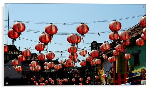 Chinatown Acrylic by Hamid Moham