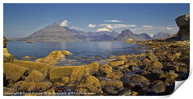 Elgol Print by David Pringle