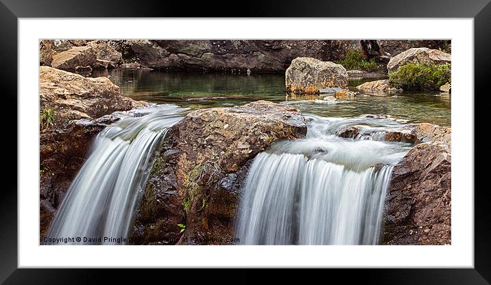 The Fairy Pools Framed Mounted Print by David Pringle