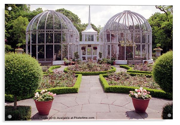 Birmingham Botanic Gardens Acrylic by Carole-Anne Fooks
