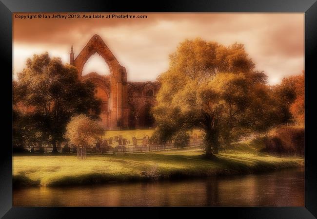 Bolton Abbey Framed Print by Ian Jeffrey