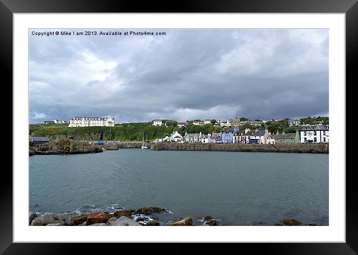 PortPatrick harbour Framed Mounted Print by Thanet Photos