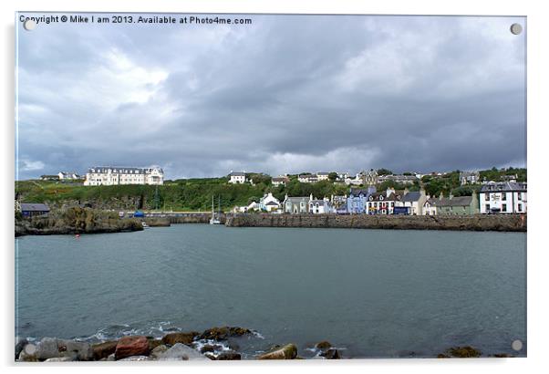 PortPatrick harbour Acrylic by Thanet Photos