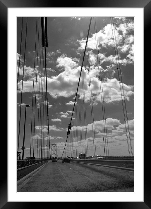 Forth Road Bridge Framed Mounted Print by Shaun Cope