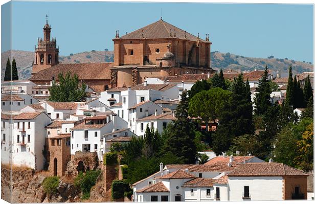 Ronda. Andalusia. Spain Canvas Print by Jenny Rainbow