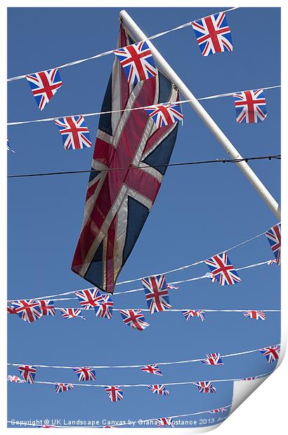 Union Jack Print by Graham Custance