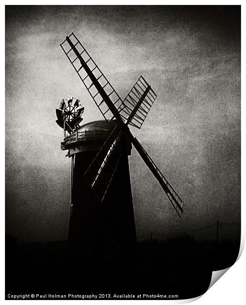 The Old Mill Print by Paul Holman Photography