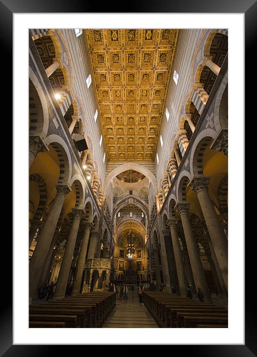 Pisa dome Framed Mounted Print by Thomas Schaeffer