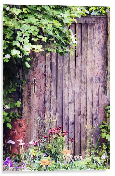 Secret Garden Acrylic by Dawn Cox