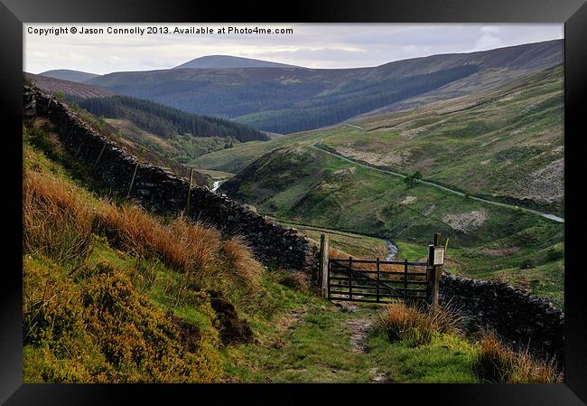 Dunsop Valley Framed Print by Jason Connolly