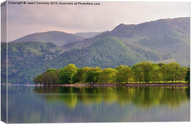 Ullswater Green Canvas Print by Jason Connolly