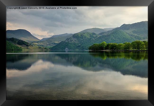 Ullswater reflections Framed Print by Jason Connolly
