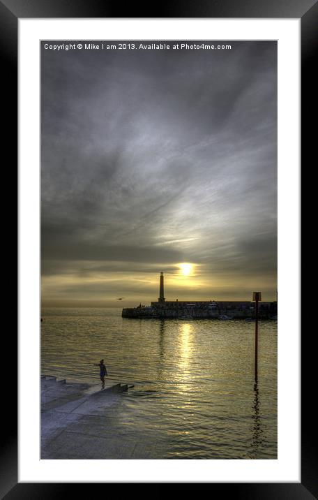 Margate harbour Framed Mounted Print by Thanet Photos
