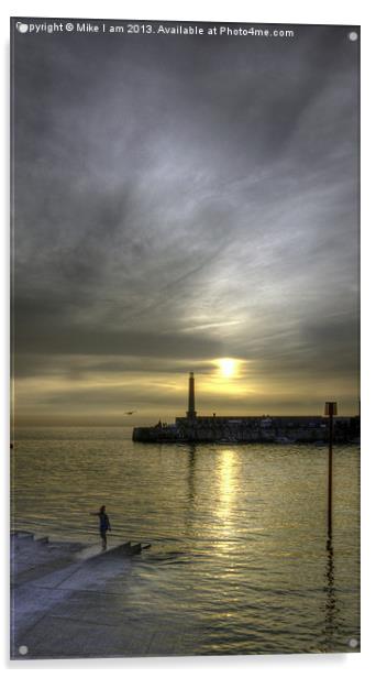 Margate harbour Acrylic by Thanet Photos