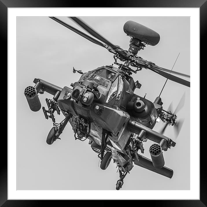 A Royal Apache Framed Mounted Print by Dan Kemsley