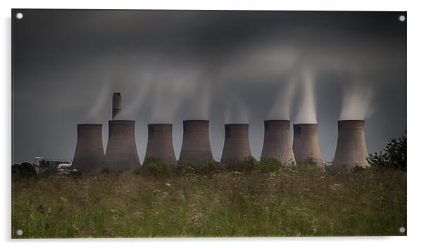 Power and Pollution Acrylic by Nigel Jones