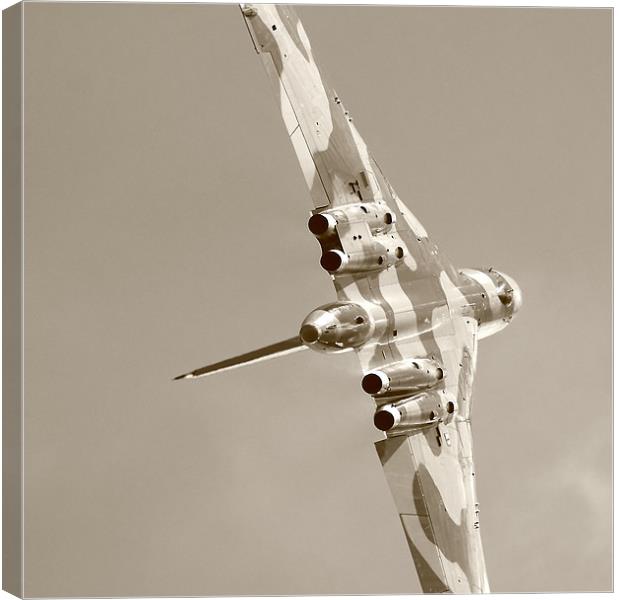 Vulcan To The Sky Canvas Print by Dan Kemsley