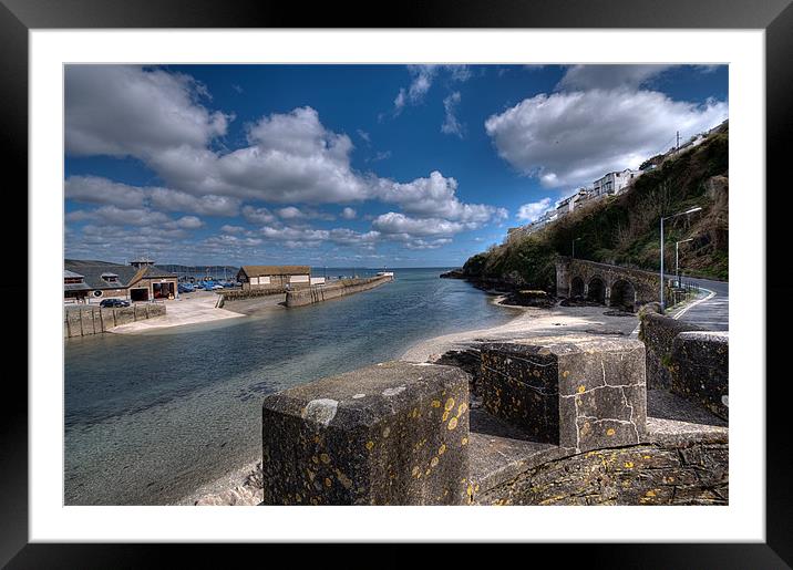 Low Tide on the Looe River Framed Mounted Print by Rosie Spooner