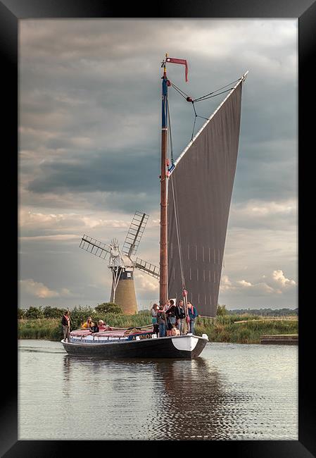 The Wherry Albion Framed Print by Stephen Mole