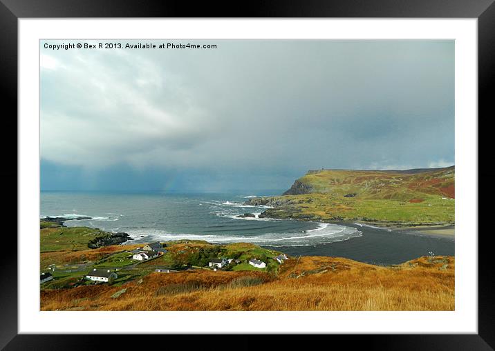 Glencolmcille, Ireland Framed Mounted Print by Bex R