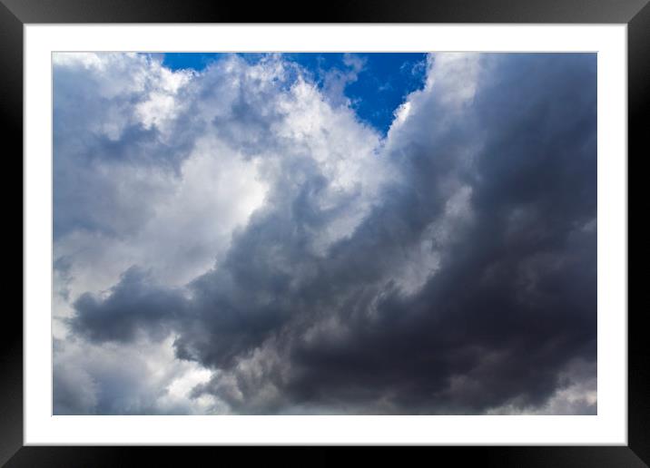 Storm Approaching Framed Mounted Print by David Pyatt