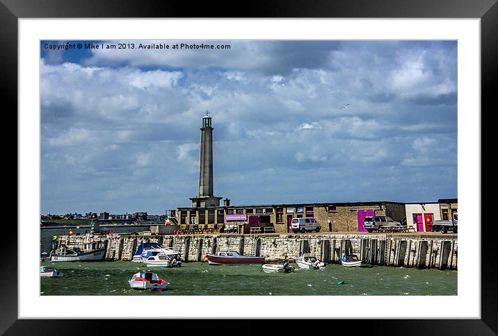 Margate harbor Framed Mounted Print by Thanet Photos