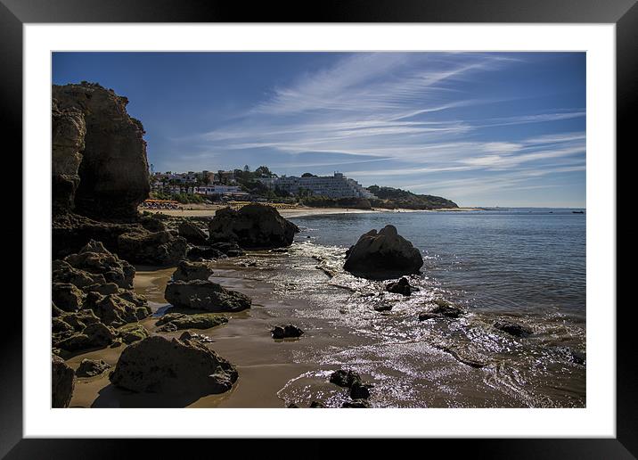 Albufeira Framed Mounted Print by Sam Smith