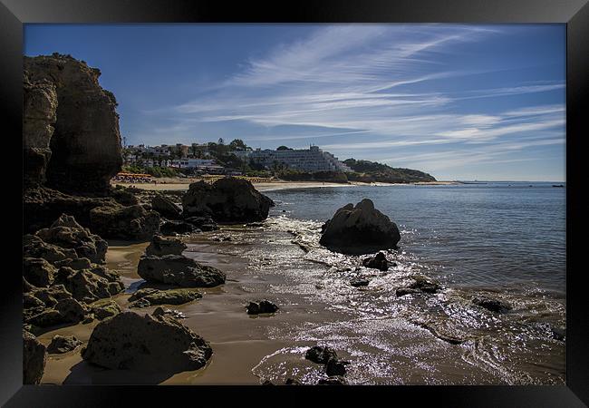 Albufeira Framed Print by Sam Smith