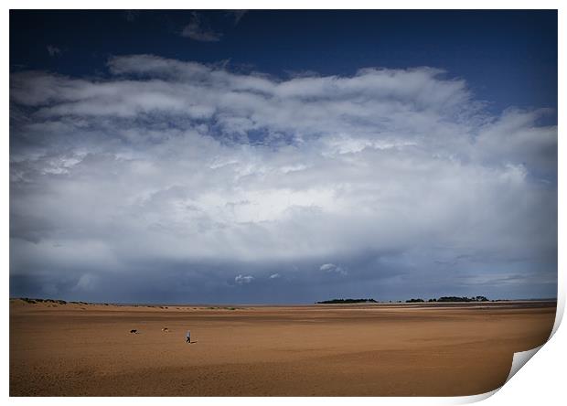 UNDER A BIG SKY Print by Anthony R Dudley (LRPS)