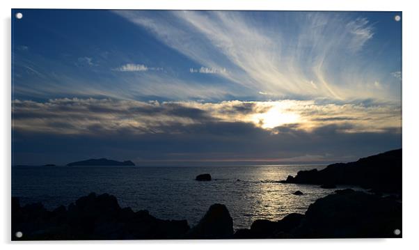 Blasket Islands Acrylic by barbara walsh