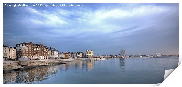 The Seaside Print by Thanet Photos