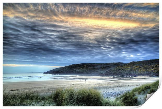 Freshwater West Print by Simon West