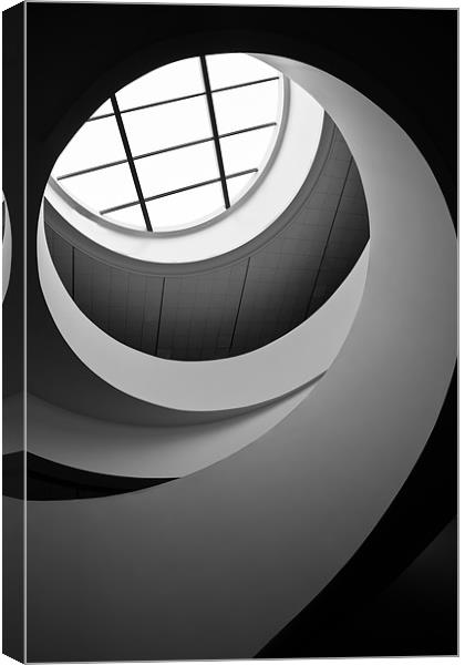 Museum of Liverpool staircase Canvas Print by Steve Jackson