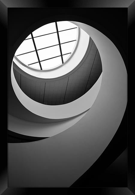 Museum of Liverpool staircase Framed Print by Steve Jackson