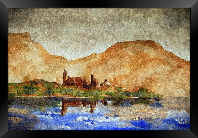 highlands scene Framed Print by dale rys (LP)