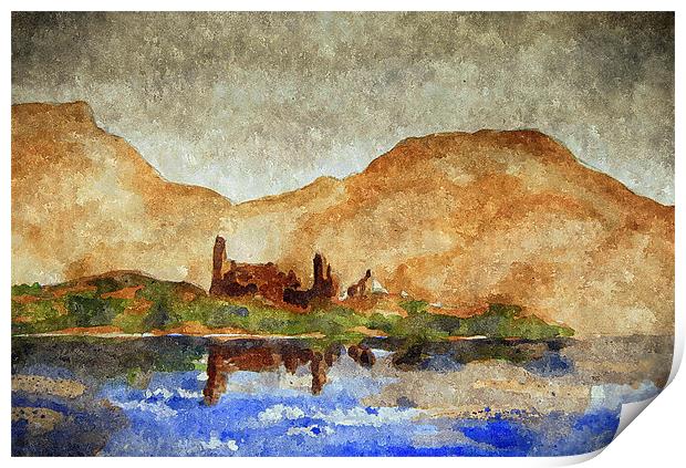 highlands scene Print by dale rys (LP)