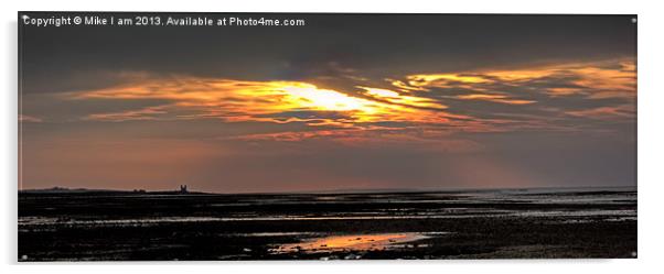 Sunset Acrylic by Thanet Photos