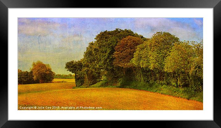 Beautiful North Norfolk Framed Mounted Print by Julie Coe