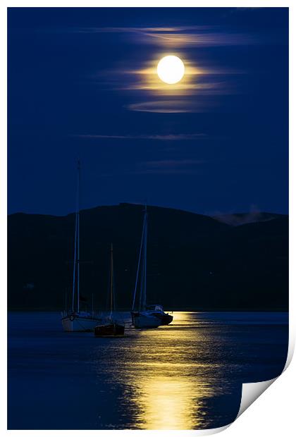 moonlight Print by Kelvin Rumsby