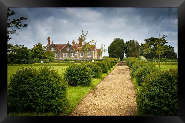 Open  Day at Barton Manor and Gardens Framed Print by Ian Johnston  LRPS