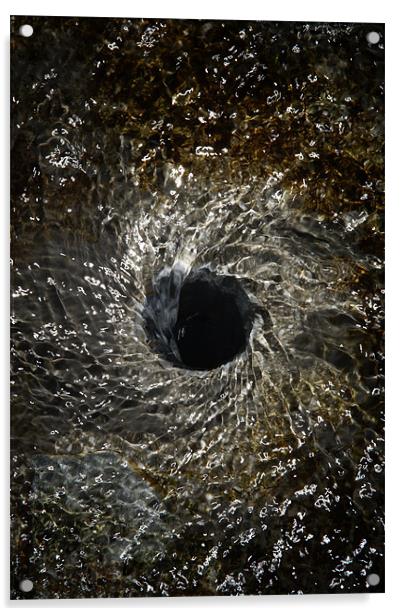 THE BLACK HOLE Acrylic by Doug Poplett