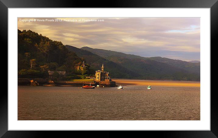 On The Straits Framed Mounted Print by Dave Burden