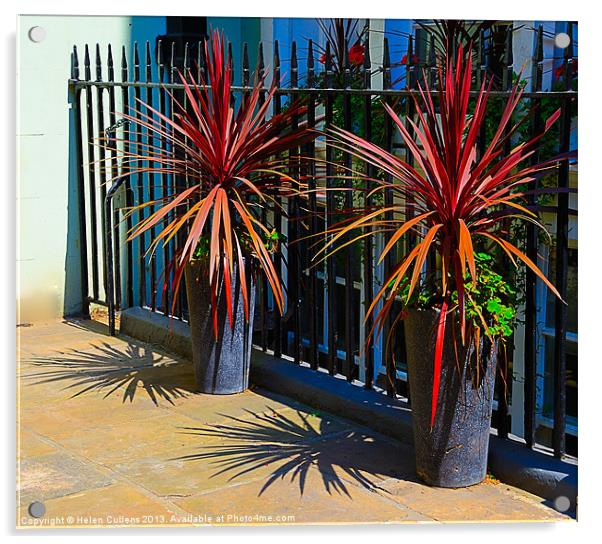 PALMS Acrylic by Helen Cullens