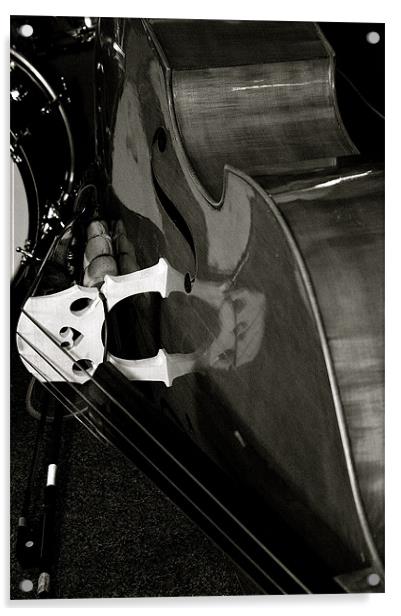 bassline Acrylic by tom crockford