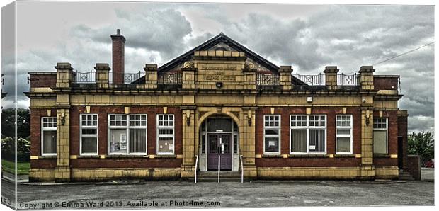 Brodsworth Miners Welfare Institute Canvas Print by Emma Ward
