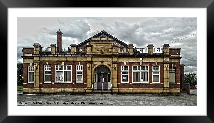 Brodsworth Miners Welfare Institute Framed Mounted Print by Emma Ward