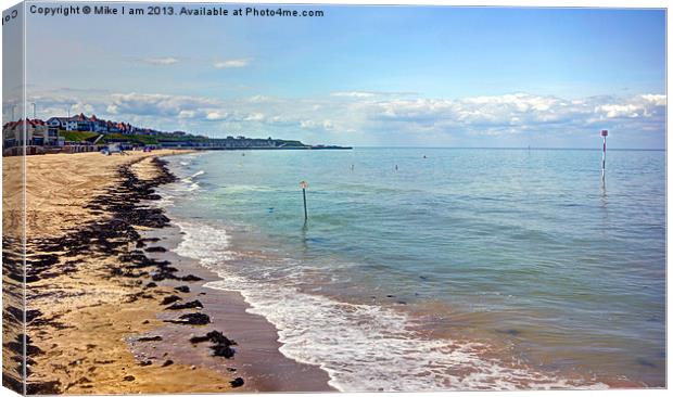 Westbrook bay Canvas Print by Thanet Photos